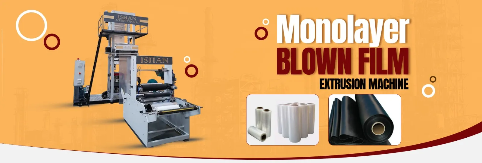 monolayer blown film extrusion machine